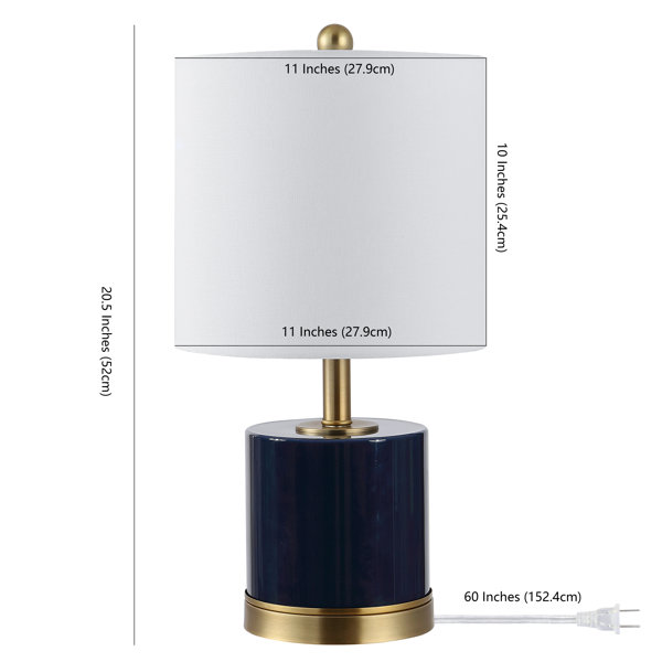 Navy table store lamp